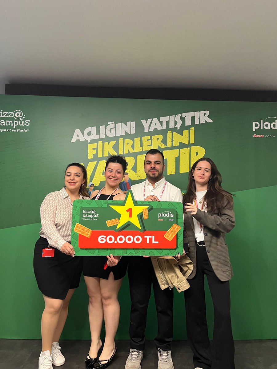 sd_universitesi's tweet photo. Ülker tarafından düzenlenen 'bizz@kampüs' yarışmasını İletişim Fakültesi Halkla İlişkiler ve Tanıtım Bölümü öğrencileri Tutku Rüya Göktaş ve Ertuğrul Cenikli hazırladıkları proje ile kazandı. Öğrencilerimizi ve emeği geçen hocalarımızı kutluyoruz. 👏👏

Tutku Rüya Göktaş and Ertuğrul Cenikli, students of the Faculty of Communication, Department of Public Relations and Publicity, won the 'bizz@kampüs' competition organized by Ülker with their project. We congratulate our students and our teachers who contributed.👏👏