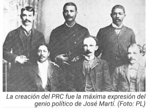 1892 es proclamado el PRC, resultado de la experiencia recogida por Martí en las anteriores conspiraciones y de su pensamiento que vemos a continuación: Independentista: El PRC es un partido por la independencia de Cuba, no es una asociación con fines electorales.