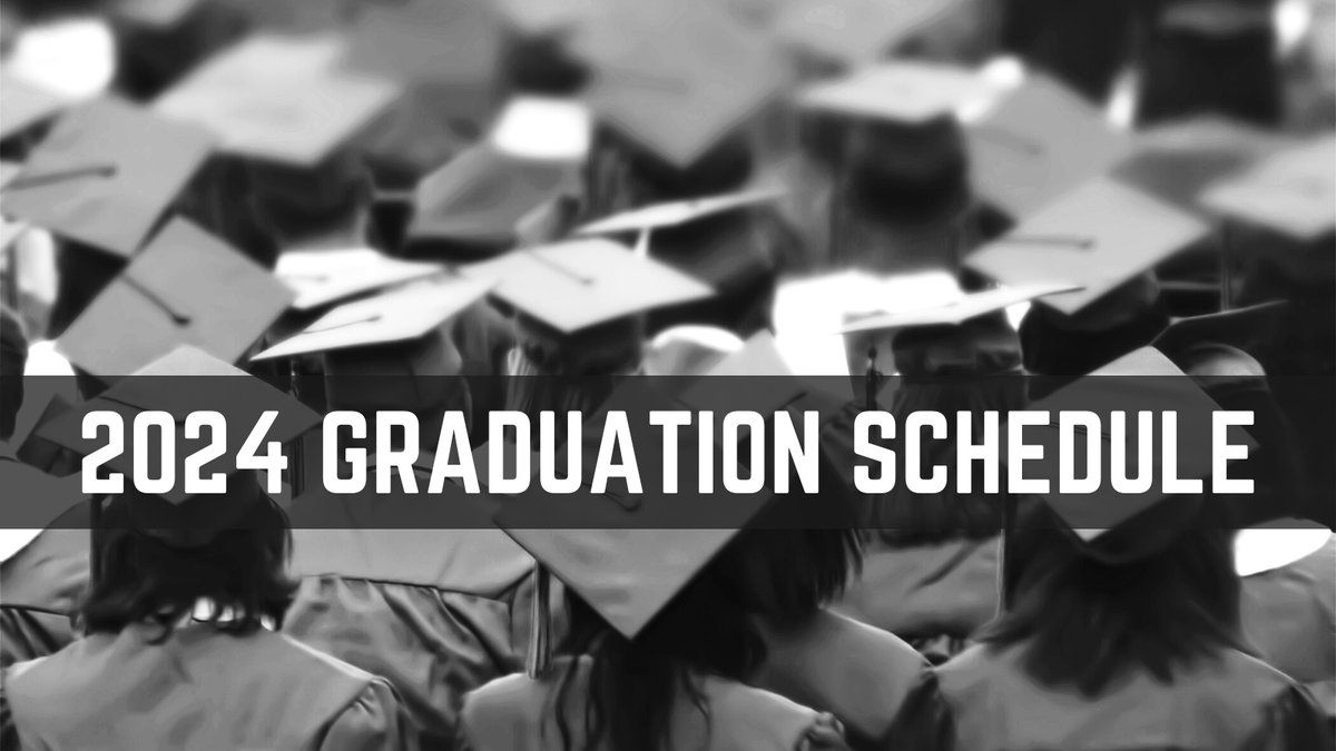 Reminder... Find the 2024 graduation schedule for GCPS' 25 high schools here: gcpsk12.org/about-us/calen… Share photos of your graduating senior on social media using the hashtag #GCPSClassof2024.
