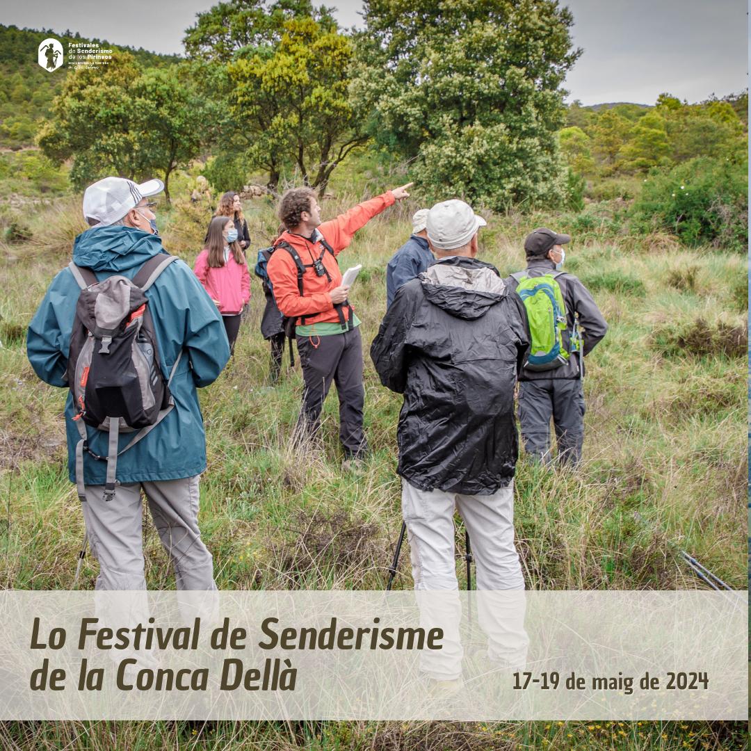 D’aquí una setmana donem la benvinguda a la 9a edició dels #FestivalsSenderismePirineus amb #LoFestivaldelaconcaDellà 🚶💚 📆 17-19 maig 2024 ℹ️ bit.ly/concadella2024 @fsendpirineus @TurismeJussa @visitpirineus #FSP2024 #Pirineus #Natura #Senderisme #Catalunya