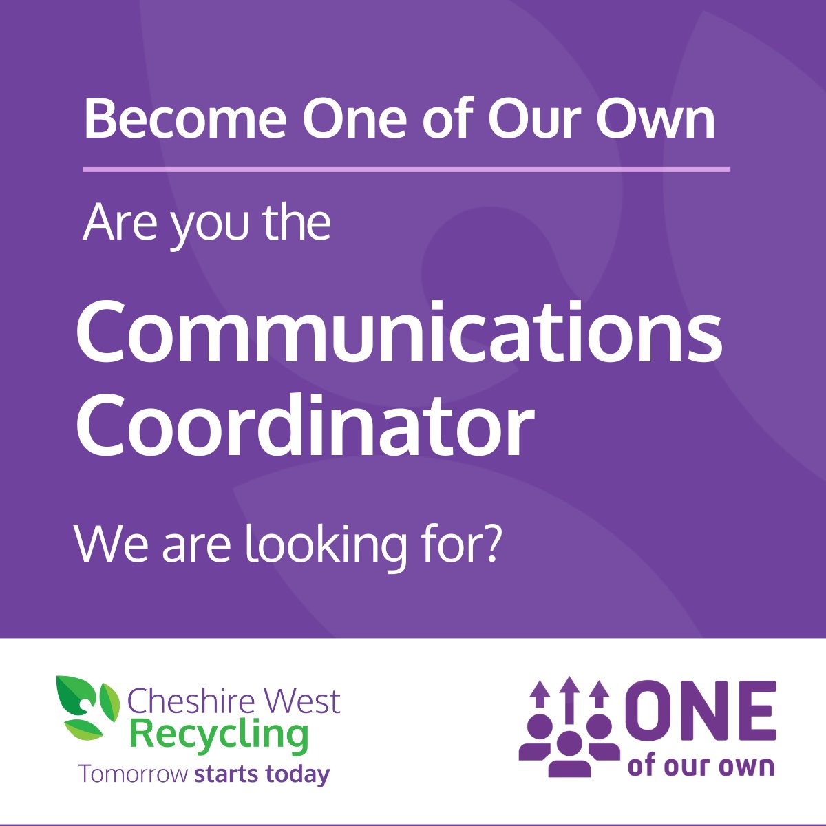 CW_Recycling's tweet image. Passionate about design with an eye for detail? We are looking for someone like you to join our us!  Working in a socially driven organisation, this is your opportunity to make a positive difference.  #EyeForDetail #PassionForDesign #CreativeThinker #Jobs orlo.uk/hAJVi