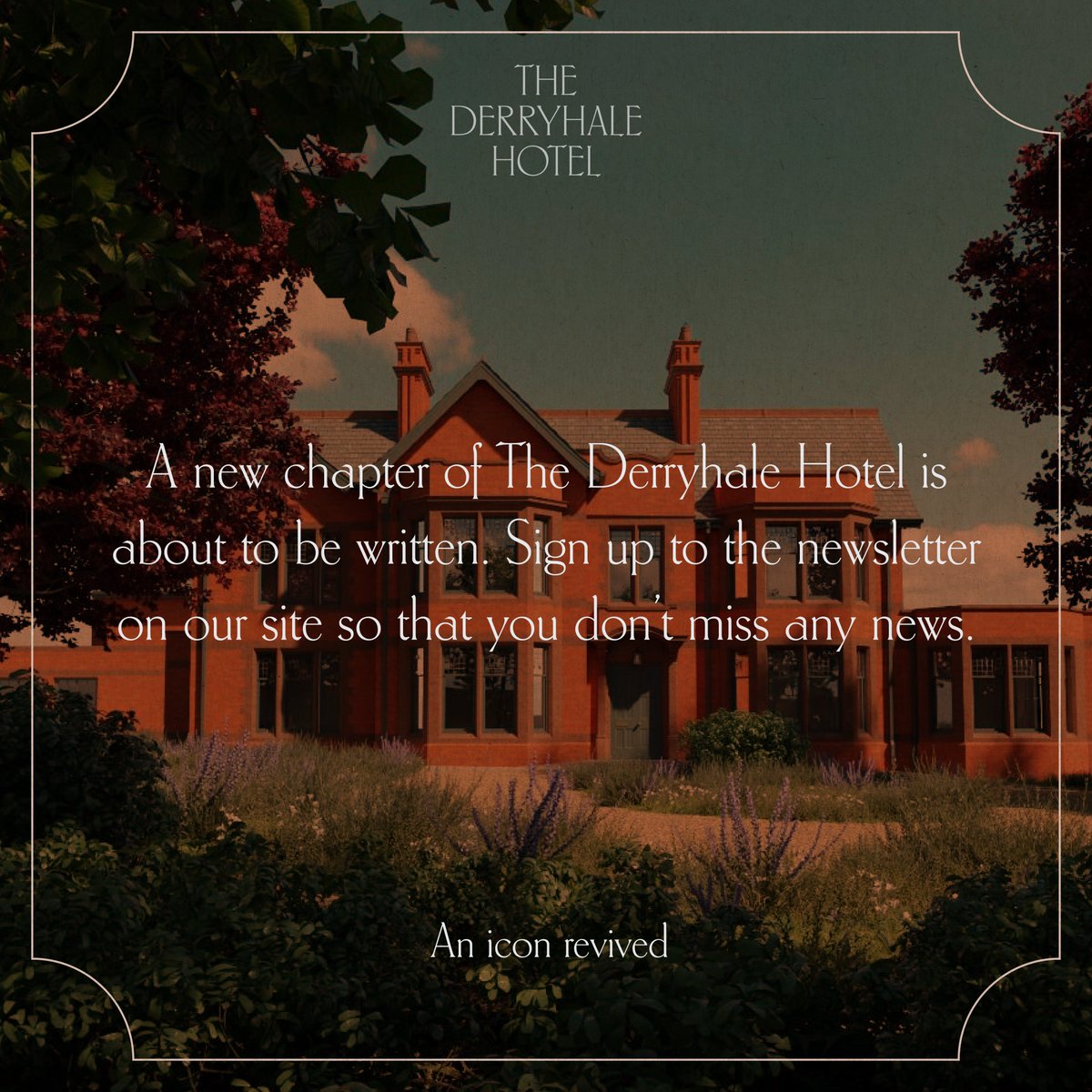 derryhalehotel's tweet photo. A new chapter of The Derryhale Hotel is about to be written.

As we look forward to reviving this icon, we want to look back at the memories you made here.

Please message us or email us with your tales and photos of The Derryhale Hotel to be part of the story. https://t.co/n7jgQ85IpL