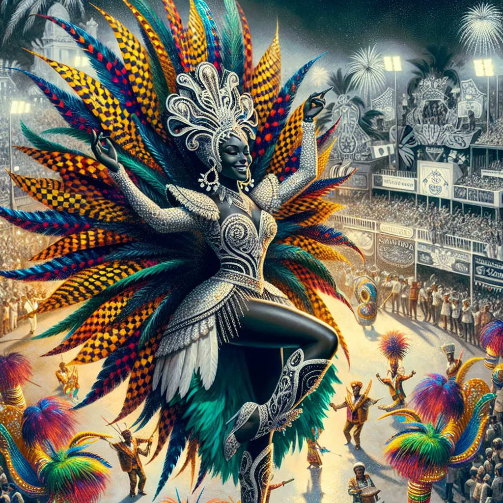 lu_vly1004's tweet image. 매력적인 리우카니발의 여왕! 브라질도 가고싶다!! #늘보ai대학교 @bugcity @nfpromp #TweetToCreate #SimpleNFT $NFP #NFPrompt nfprompt.io/artwork/1e4VOE…