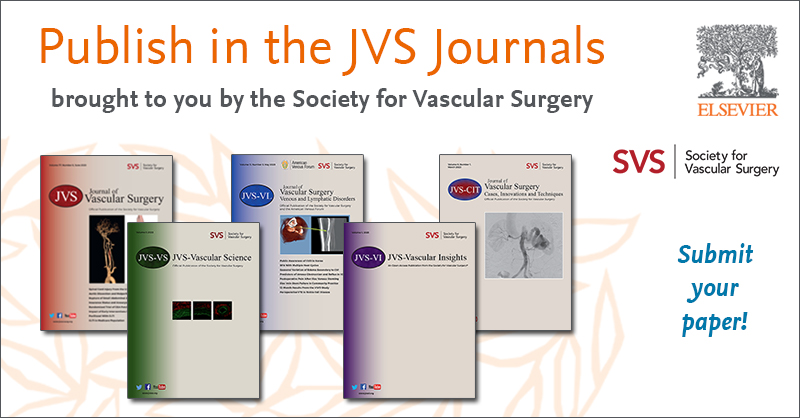 Discover JVS Journals by @VascularSVS and publish your clinical research, case reports and practice manuscripts today! Find out more: spkl.io/601549ukT #vascsurg #OpenAccess #surgery