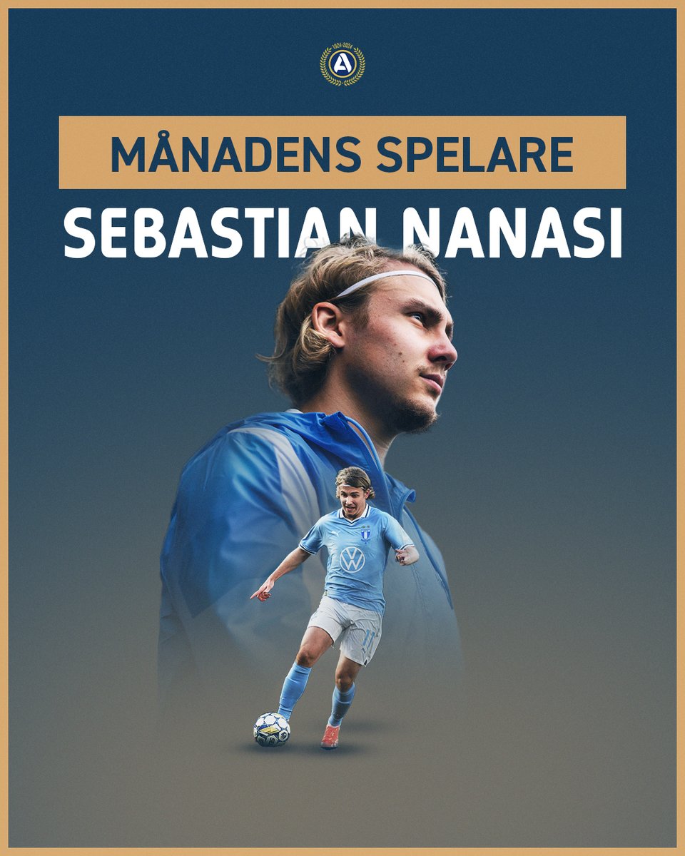 🥇 Sebastian Nanasi är månadens spelare i Allsvenskan i april!