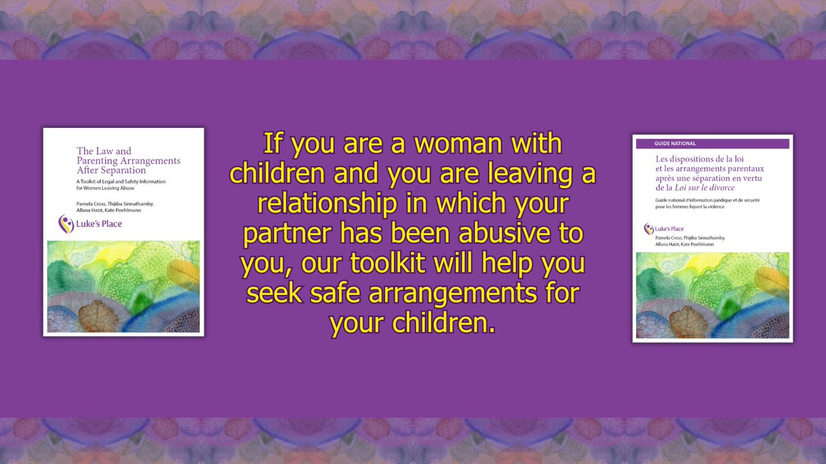 When a relationship ends, parents must make arrangements for the children. Until these issues are resolved, the #law sees both partners as equally responsible for the children’s care. Our toolkit will help you seek safe arrangements for your children: ow.ly/qEQf50QXka6.