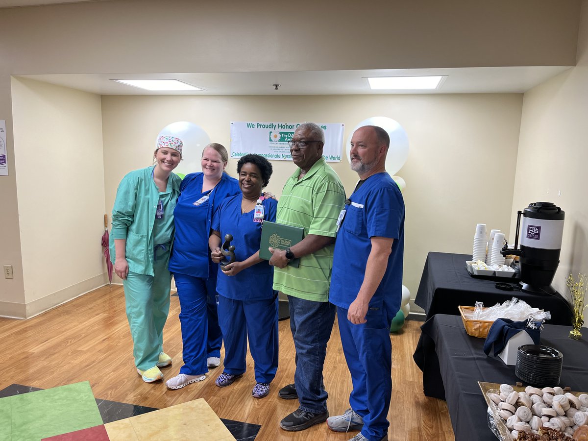 Meet Evelyn Pauling, RN - ICU nurse at MUSC Health Orangeburg and our most recent DAISY Honoree. Congratulations, Evelyn, and thank you for going above and beyond for our patients! #NursesWeek #NursesMonth @daisyfoundation