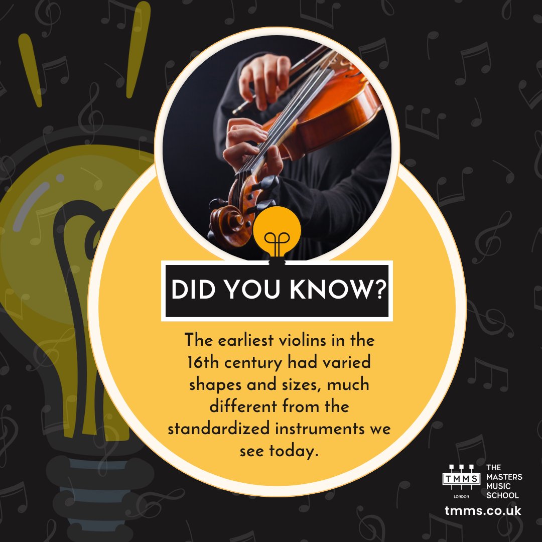 Did you know the violins of the 16th century looked a lot different from what we see on stage today? Each one was uniquely shaped and sized. 🎻🌟 #didyouknow #didyouknowmusic #violin