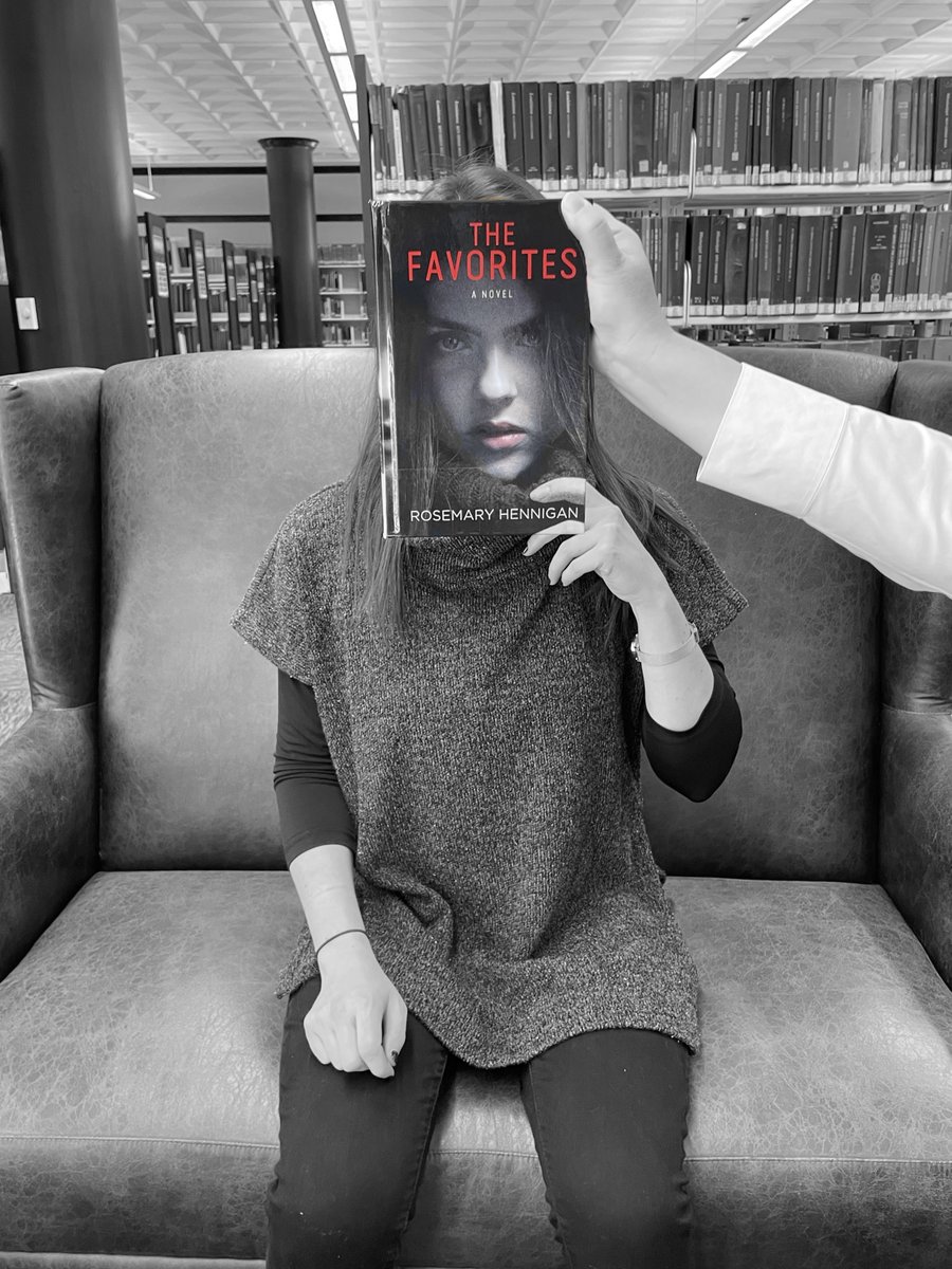We don't play favorites with our #bookfaces. #bookfacefriday #bookface #thefavorites #rosemaryhennigan #ebrpl