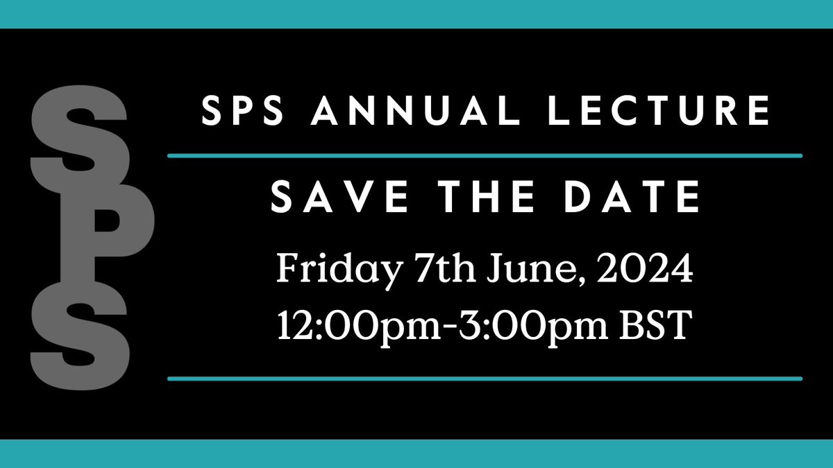 Join @SPSeditors for the Seventh Annual Social Policy and Society Meeting on Friday 7th June at 12-3pm! This year's theme is 'Social Policy ahead of the next General Election', with speakers from @SocialPolicyUK groups, hosted at @DerbyUni. Register now: cup.org/4byODYe