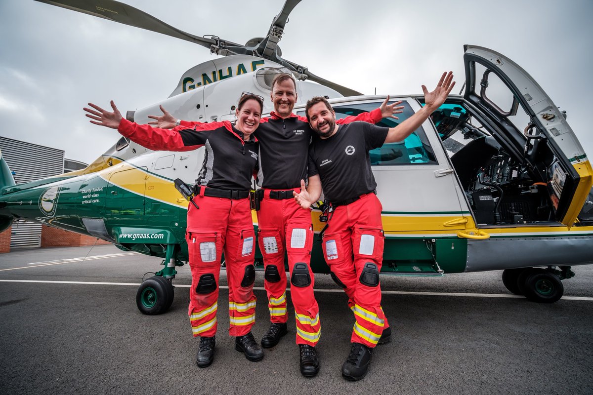 We have been shortlisted in the North East Chamber of Commerce's Business Awards 🥳 Our charity has been put forward in the larger business of the year category, for our accomplishments and commitments to providing a life-saving service to the people of the North 🚁💚