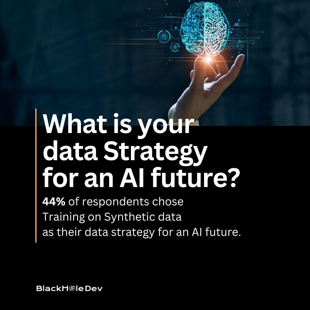 Exciting times ahead for #AI and #DataStrategy at Black Hole Dev! 🚀 What's your game plan for leveraging data to fuel AI innovations in the future? Let's navigate the cosmos of possibilities together! 🛰️ #BlackHoleDev #TechTalk #DataScience #FutureTech