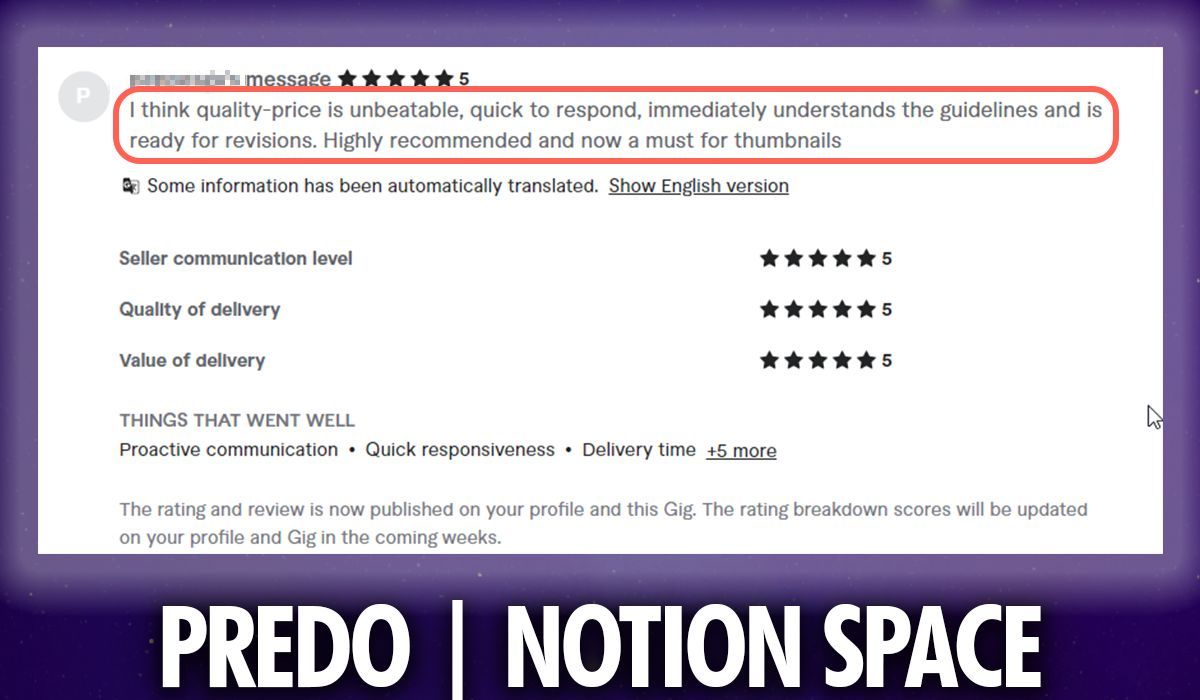 PredoNotion's tweet image. Always Proud and Grateful to receive reviews like this!