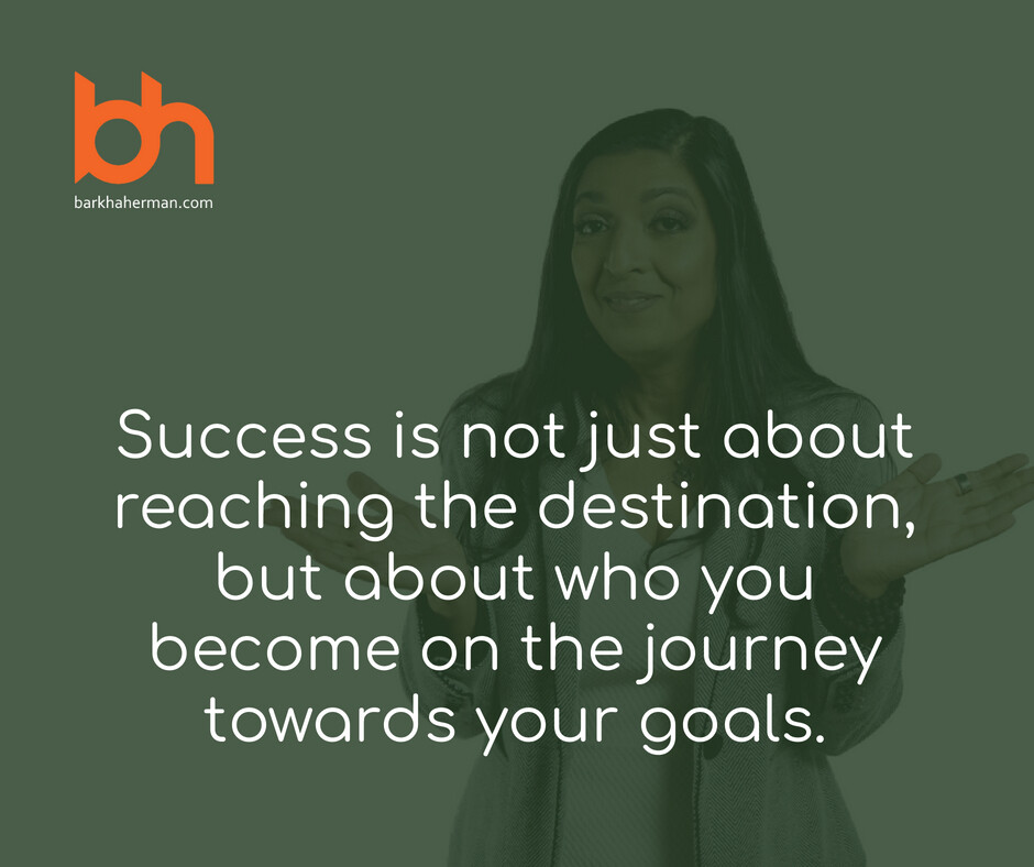 Success is not just about reaching the destination, but about who you become on the journey towards your goals. #WomenInTec #WomenQuotes #WomenWinning #WiTVoices