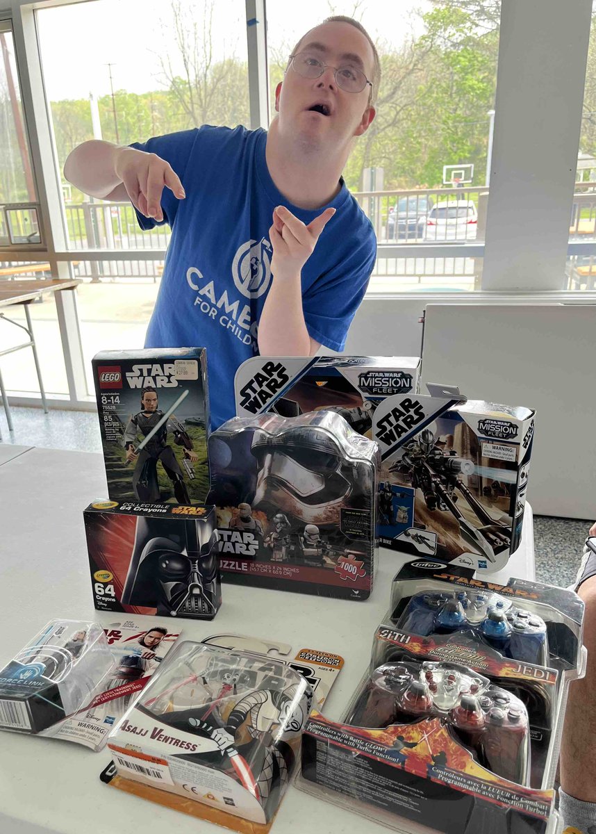 It’s so close - Sat May 11 12:30pm BINGO BAKE-OFF at Camelot for Children. What will you win? fundraise.givesmart.com/e/1WLi1g?vid=1… #enrichingliveschildrenspecialneeds