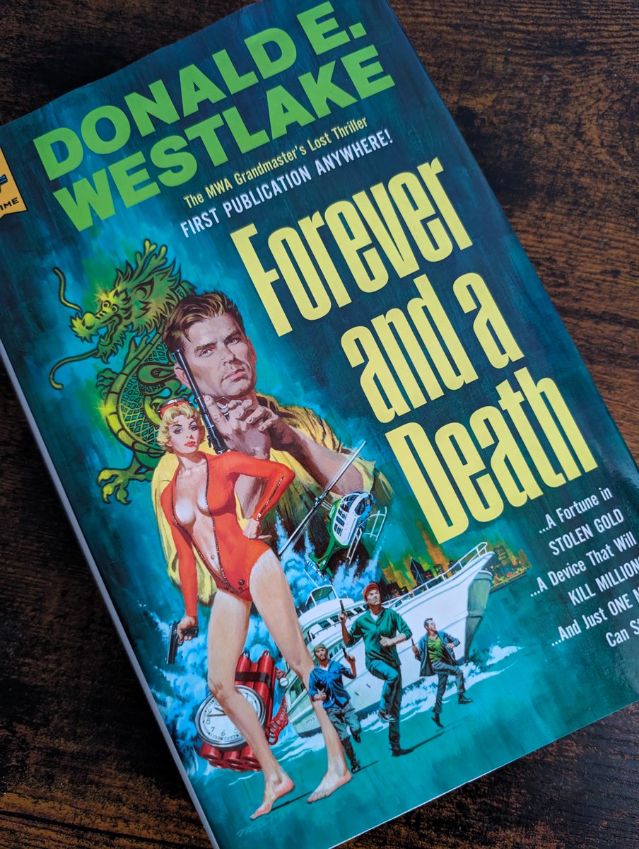 Found a nice hardcover of FOREVER AND A DEATH on @AbeBooks for £6 and free shipping. Read it a couple years ago and enjoyed it greatly. Figured with it showing up in my timeline lately, it was time for another go. #BooksWorthReading