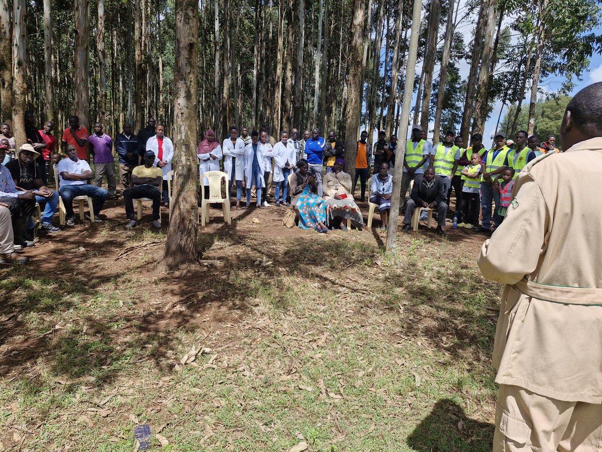 Today, 10 May 2024, the <a href="/IEK_NorthRift/">IEK North Rift Branch</a> members led by <a href="/EngOtuoma/">Eng. Otieno Otuoma, PE</a>, the Branch Chairman planted 5,000 seedlings in line with H.E President William Ruto's directive at Kiplombe forest in the company of Uasin-Gishu County, DCC Mr. Solomon Cheboton, KFS Conservator  Joseph Ondieki to