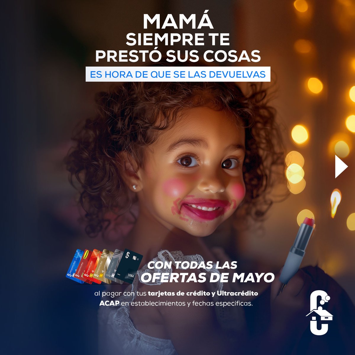 cibaodom's tweet image. Conoce todas las ofertas que tenemos para ti al pagar con tus #TarjetasDeCrédito y #Ultracrédito ACAP en establecimientos y fechas específicas, durante el mes de mayo. 🙌

📲Recuerda que puedes pagar más rápido y seguro registrando tus tarjetas en tu Billetera de Google.

#ACAP