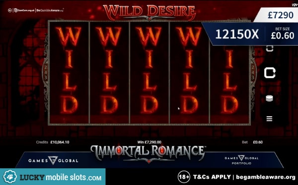 LuckysSlots's tweet image. The original @Microgaming Immortal Romance slot pays out a whopping 12,150x Bet Max Win. Find out more about the win and the winning slot here -&amp;gt; bit.ly/immortalromanc…

#microgamingslots #microgaming #immortalromance #slotwin #onlineslots #slots #bigwin #pokies