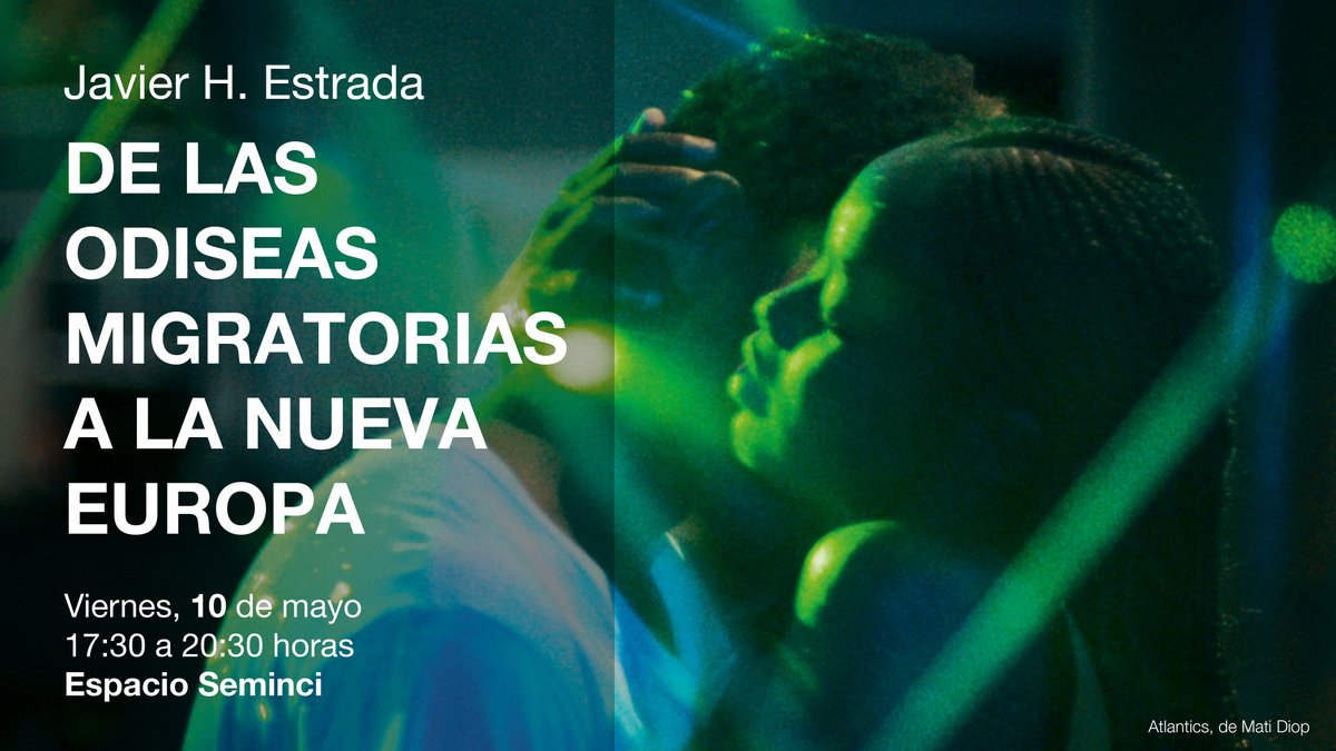 🇪🇺 ¿Cómo influyen las migraciones en la nueva configuración de Europa a través del cine? 🗣️ Javier Estrada, nuestro jefe de Programación, aborda esta cuestión dentro del ciclo de charlas «Imágenes de un mundo que arde» ⏰ 17:30 📍 #EspacioSeminci + cutt.ly/heqvVNZO