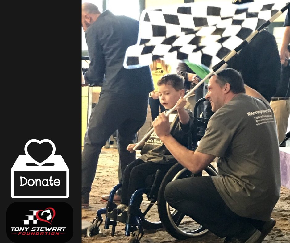 Your donation to the Tony Stewart Foundation helps support critically ill children, at-risk animals, and injured drivers in the world of motor racing
Donate today! …ystewartfoundation.networkforgood.com/projects/10558… 

#TSF #PositiveImpact #AccelerateChange #GrantPartners #TSFEvents #Eldora