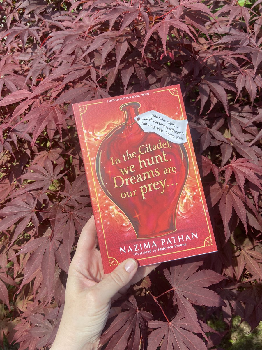 Some gorgeous proofs coming in which I’m super excited for: first up, Dream Hunters by @NP_author, presenting a world where dreams can be bottled and nightmares used as weapons. Publishing 1st Aug with @simonkids_UK.