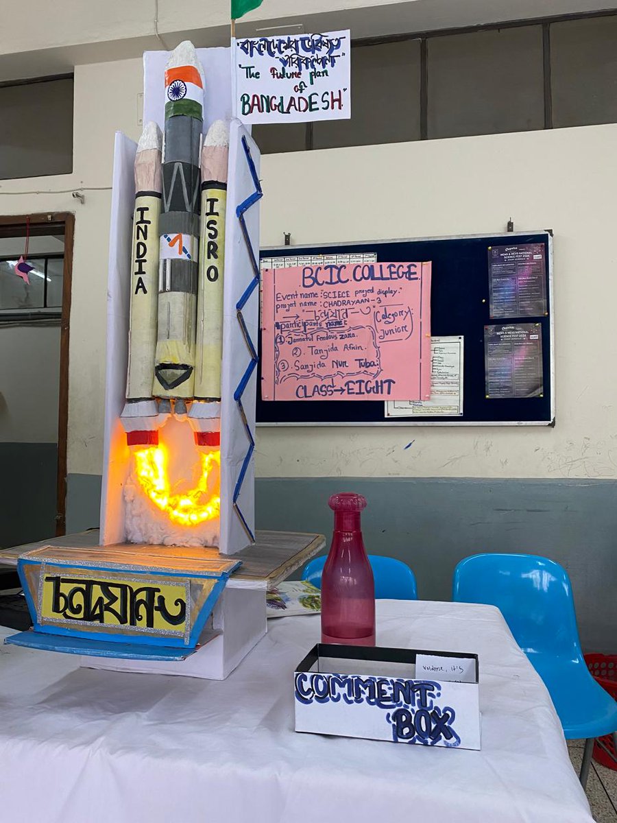 So frustrated to see our children are highlighting Chandrayaan 3 in their school projects as they have nothing to share. I asked the girls why ISRO not NASA or ESA,  they could not reply factually.  One of them said 'India is our neighbour so we follow them'. What an achievement!