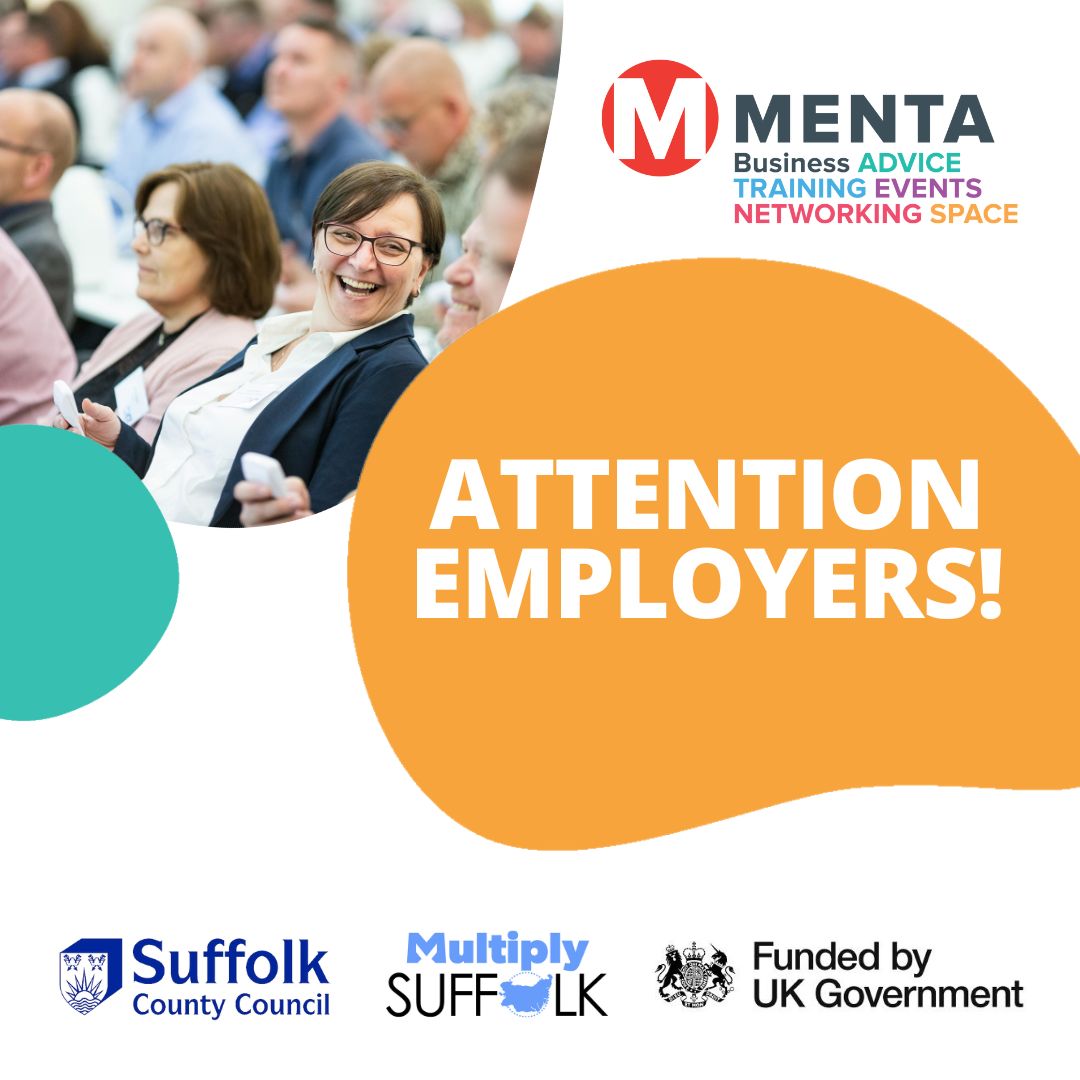 💼 Attention employers! Invest in your workforce's skills and watch your business thrive. Learn more about the fully-funded training sessions for your team with Multiply Suffolk: learnsuffolk.org/multiply/ #NumeracySkills #SkillDevelopment #BusinessGrowth