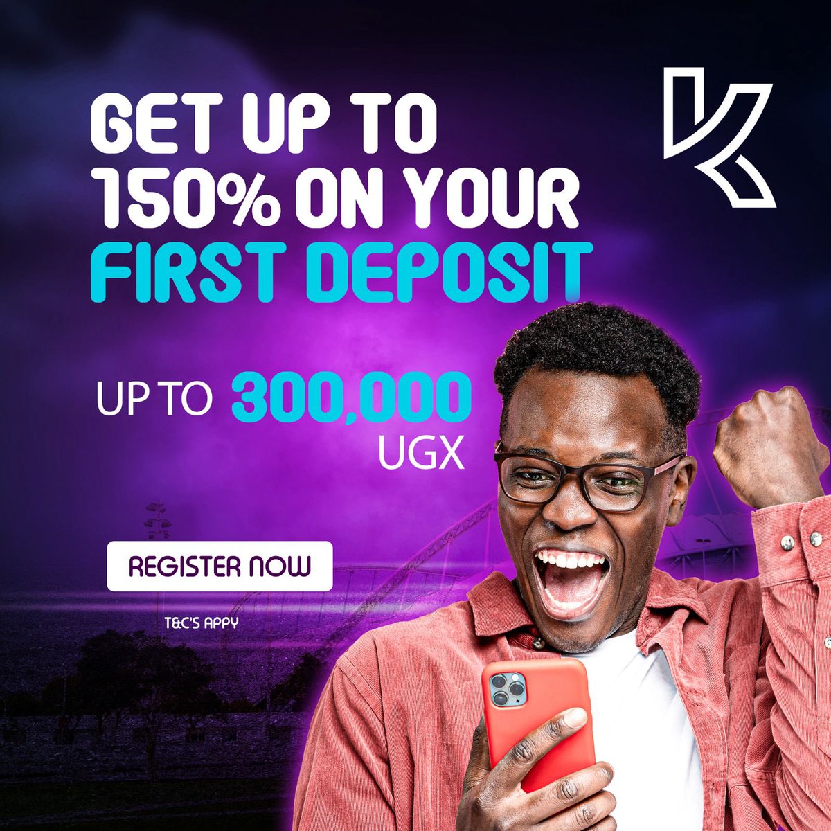 We have something special for our family! You can now get up to 150% bonus on your first deposit Log onto kagwirawo.ug and get started #KagwirawoUpdates