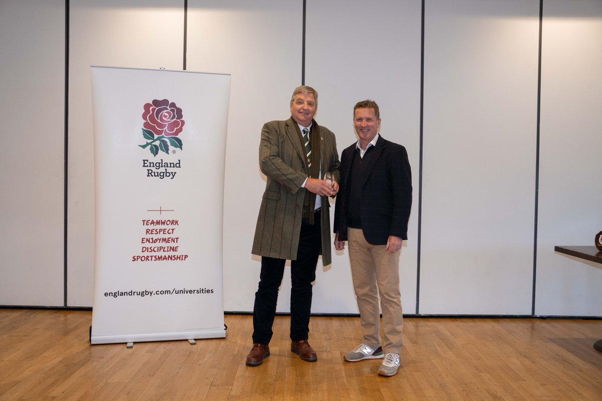 University Rugby Awards 🏉 | Vaughn Parry Williams Award

Congratulations to Keith Fleming  🏆

Footage of the University Rugby Awards can be found here: englandrugby-unis.com/university-rug…  

#BleedGreen💚
