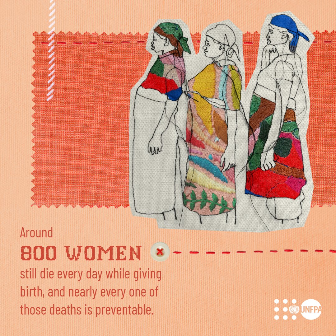 No woman should die while giving life! Let @UNFPA explain why the world must sustain the #ThreadsOfHope and end inequalities in sexual and reproductive health and rights (#SRHR): unf.pa/toh #ICPD30 #GlobalGoals