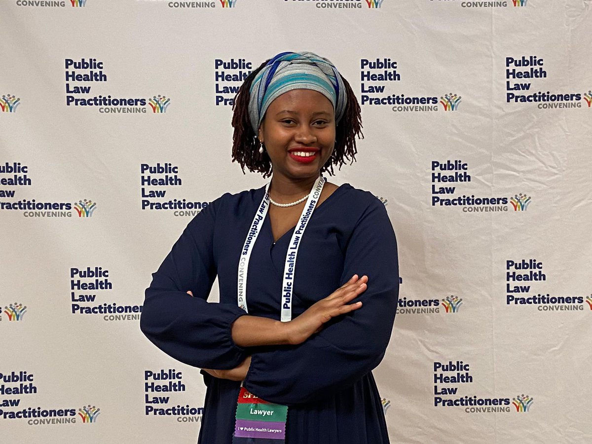 Just this girl from Salone presenting at the Public Health Law Practitioners Convening in New Orleans on Laws and Policies as Legal Determinants of Access to Maternal Mental Healthcare in the United States and Sub-Saharan Africa: Medicaid Vs. Universal Health Coverage. #SaloneX