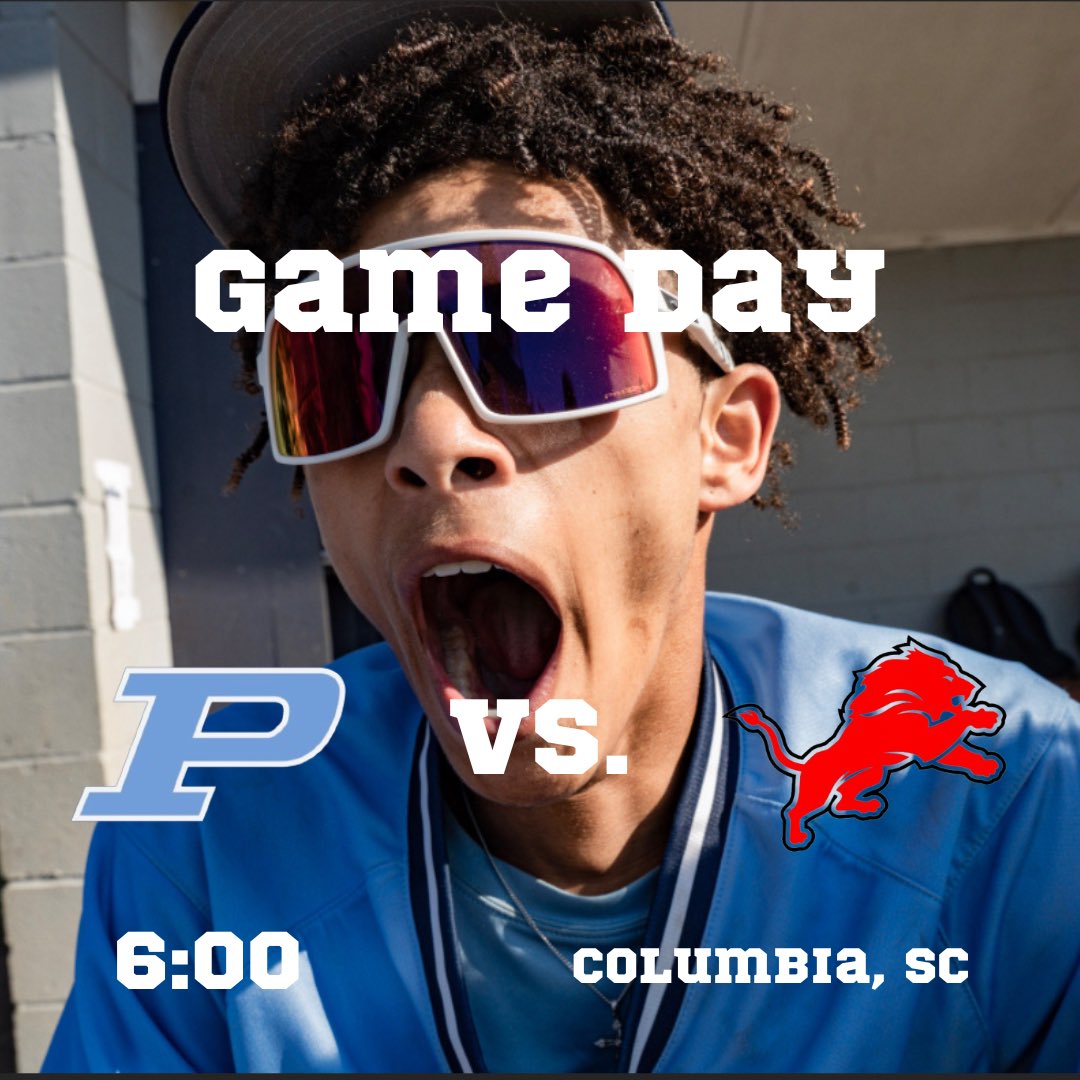PLAYOFFS! Tonight we are at a neutral site (Hammond High School) to take on the Lions at 6:00! @PG_Scouting @PBR_SC @diamondprospect @SammyEsposito41 @PPSAthletics @KevinLive5 @summerhuechtker @Live5News @DanNews2Sports @markmorgan34 @WCBD @OwenBrittle