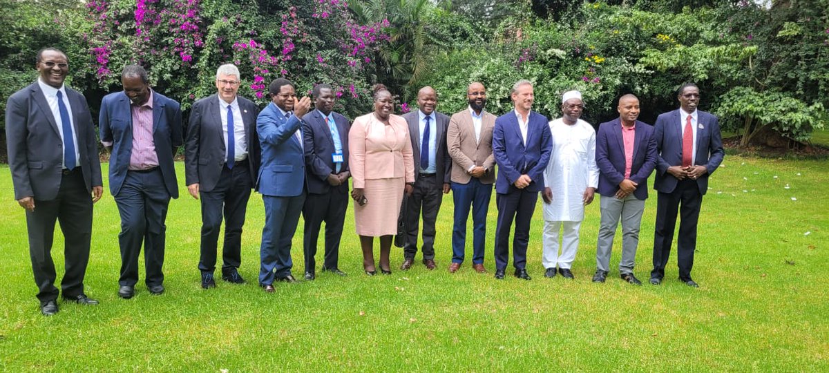 Earlier today, @nrfkenya signed a grant agreement with the @FranceinKenya to support the project BIO Kenya for a period of two years.