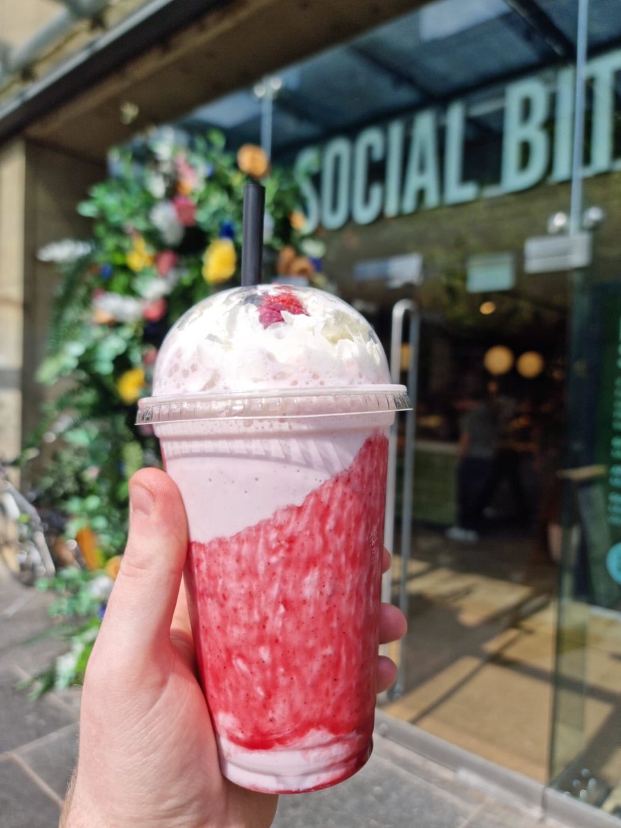 Our spring drinks specials are berry good, if we do say ourselves! Try the milkshake-style raspberry ripple frappe or refreshing raspberry lemon iced tea for an alternative to your usual coffee and bring a little sunshine to your day 🌞