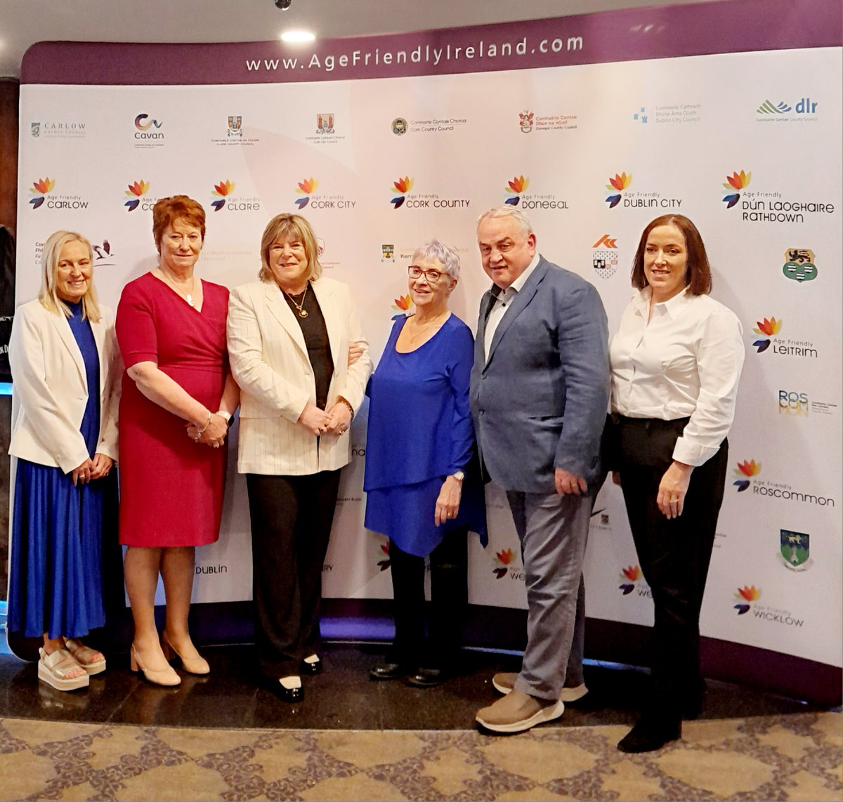 Honoured to have @MaryButlerTD Minister of State in Department of Health Mental Health + Older People, address the National OPC Convention. We would like to thank the Minister for her continued support of Age Friendly Ireland. @KilkennyNotices @AgeFriendly_Kil #agefriendlyireland
