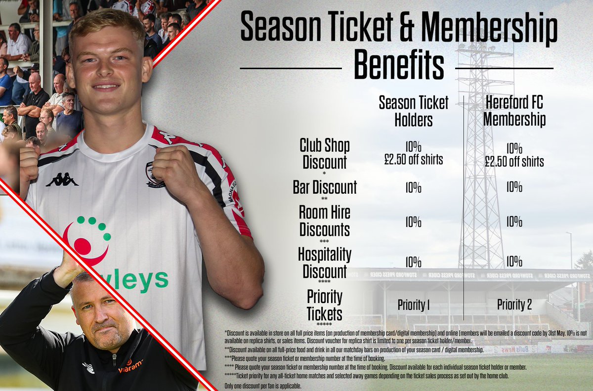 Join the club! 🤝 From Club shop discounts to priority tickets. Check out our Season Ticket and Membership benefits! 🎟️ #COYW | #OurCity