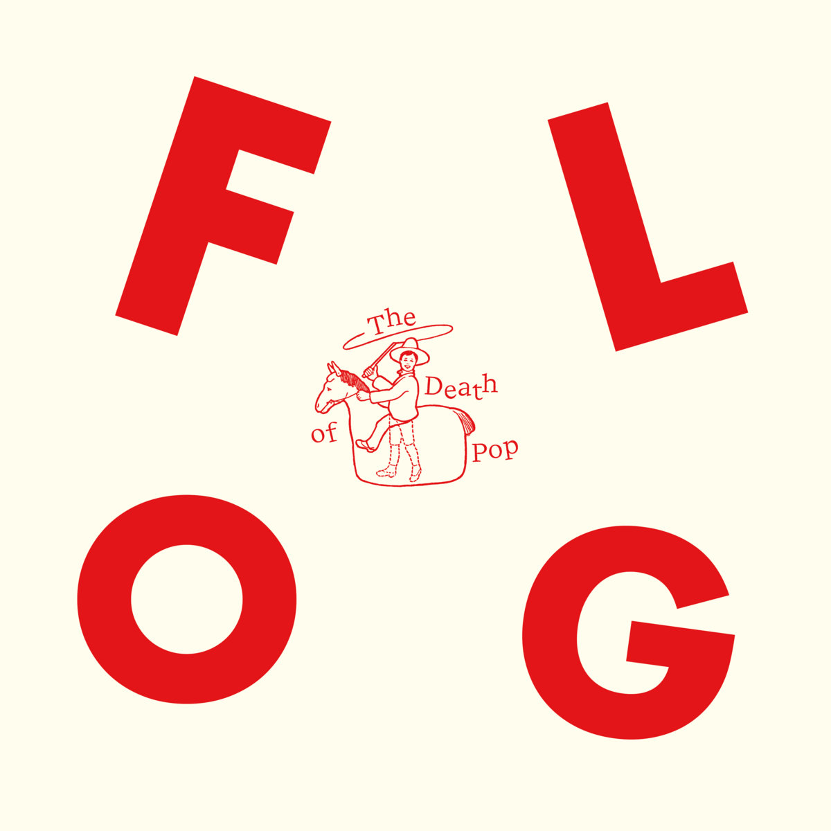 🎈'Flog' by the @deathofpop is out today! You can listen to it/buy a vinyl record/pre-order a cassette at hiddenbayrecords.bandcamp.com/album/flog and through @DiscosdeKirlian (+CD)!