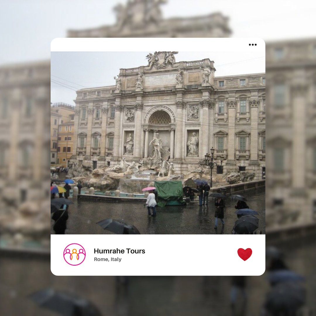 Rain or shine, Rome's streets groove to their own beat. Join us on a funky walking tour through the city's historic alleyways, where every raindrop adds to the rhythm of our adventure. 

Book your tour now at humrahe.com.

#RomeWalks #ExploreRome #EternalCity