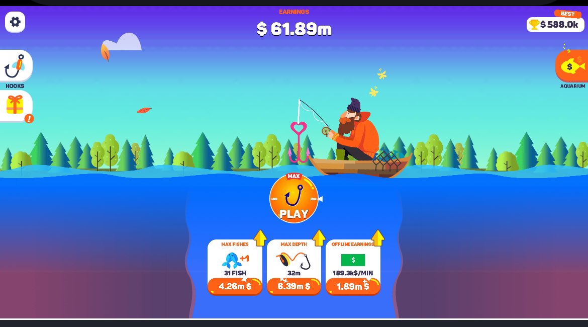 Anyone else play @PlayGroundCorp Tiny Fishing game? My daughter saw me play it and she loved it. She loves Roblox too….so that’s a good sign. What games do you play? $BEYOND : $PARAM $TRIP $BUBBLE $RICY $PIXIZ $SOMO $BEYOND $SKR $PQX