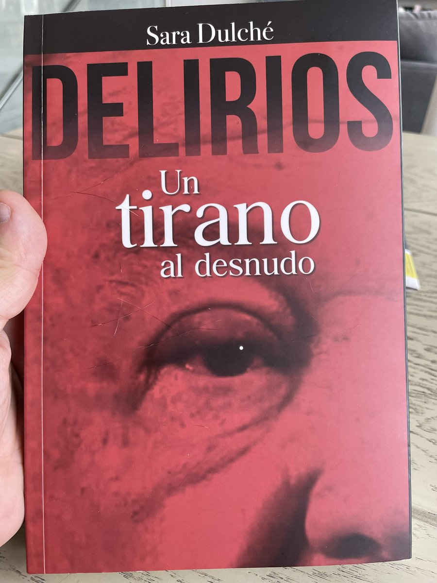 Agradezco a <a href="/saradulche/">Sara Dulche</a> por la invitación a presentar su libro “Delirios. Un tirano al desnudo”.

Y un honor haberlo hecho a lado de <a href="/fmartinmoreno/">Francisco Martin Moreno</a> y <a href="/carlosalazraki/">Carlos Alazraki</a>.

El rey camina desnudo y la autora le desnuda la psique y el alma.

No dejen de leerlo…