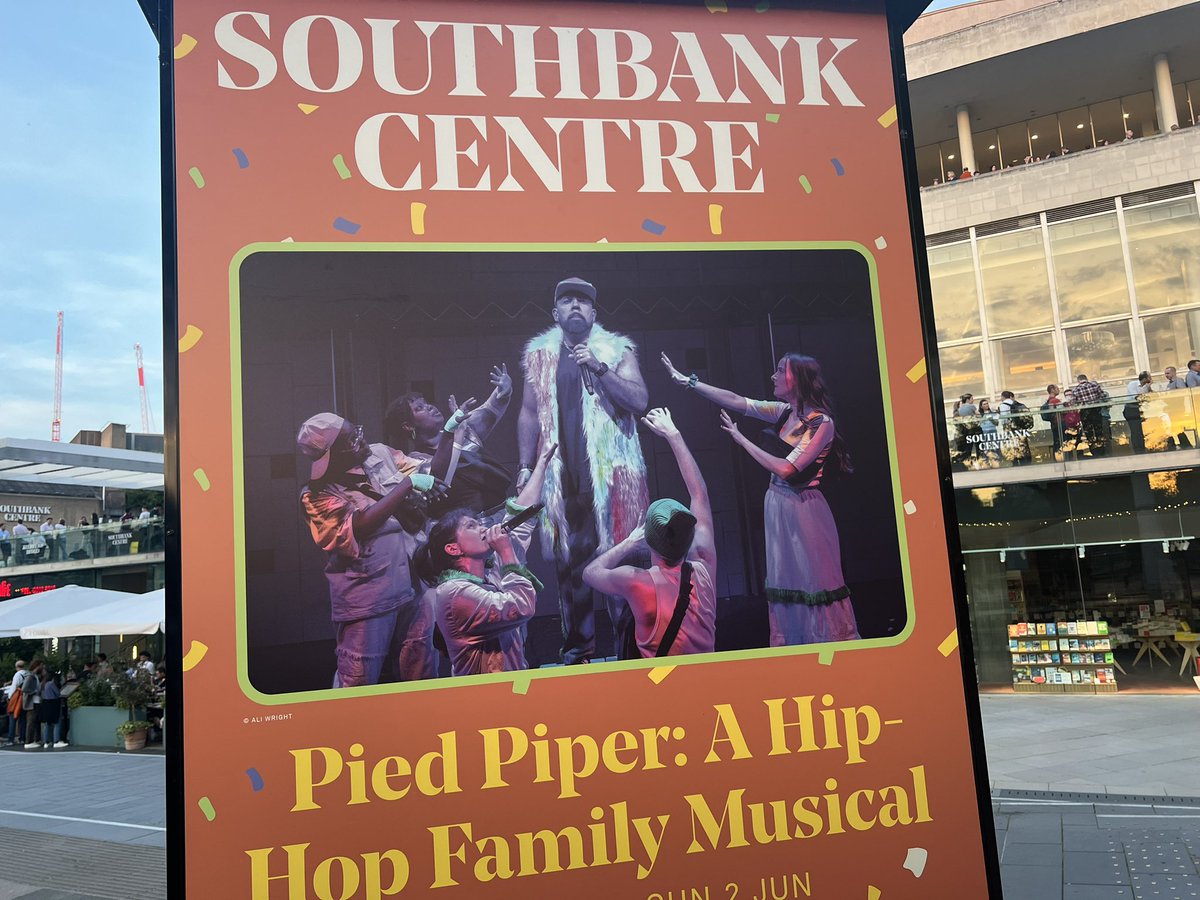 We recreated it!! We performing at the world famous @southbankcentre !! You got to take in these moments as they come Book your tickets to the show x southbankcentre.co.uk/whats-on/famil… #boomteecla #hiphoptheatre