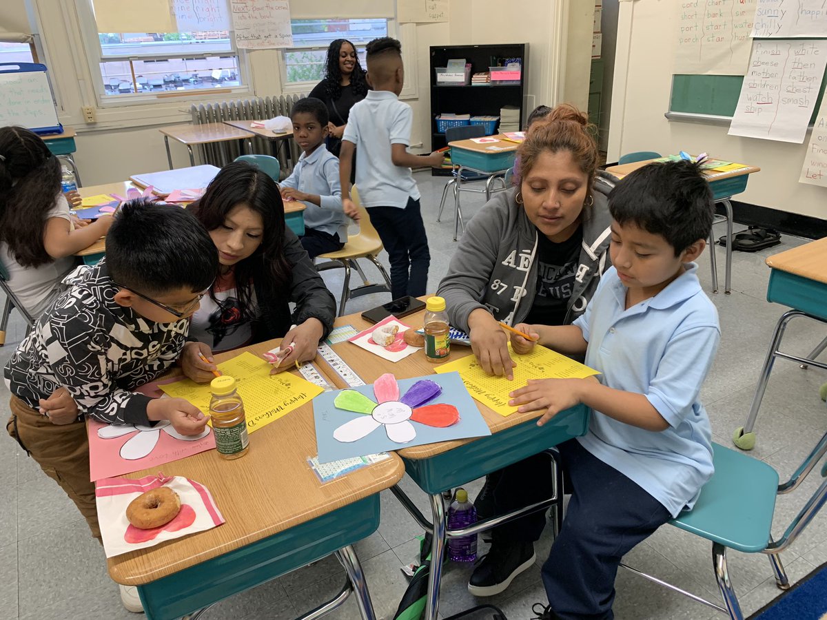 Great start to Mother’s Day Weekend. <a href="/CentralSchool33/">Central Elementary School</a> hosted Muffins with Mom! Moms making memories ❤️