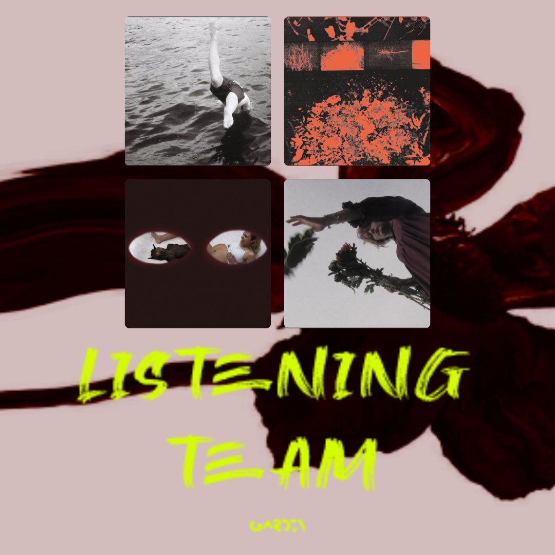 GÂRDEN | Make Music Bloom (@gardenstreams) on Twitter photo GÂRDEN | Listening-Team bit.ly/listening-team 🎧
9. Big Swimmer - <a href="/kinghannahmusic/">👑King Hannah👑</a> (ft. <a href="/sharonvanetten/">Sharon Van Etten</a> )
10. everything, everything - <a href="/la_loye/">la loye</a>
11. do u really wany to watch - <a href="/BLionstorm/">LIONSTORM</a>
12. mom & dad would be sad - <a href="/lornelornelorne/">lorne lorne lorne</a>
Do you have a favourite track? GÂRDEN | Listening-Team bit.ly/listening-team 🎧
9. Big Swimmer - <a href="/kinghannahmusic/">👑King Hannah👑</a> (ft. <a href="/sharonvanetten/">Sharon Van Etten</a> )
10. everything, everything - <a href="/la_loye/">la loye</a>
11. do u really wany to watch - <a href="/BLionstorm/">LIONSTORM</a>
12. mom & dad would be sad - <a href="/lornelornelorne/">lorne lorne lorne</a>
Do you have a favourite track?
