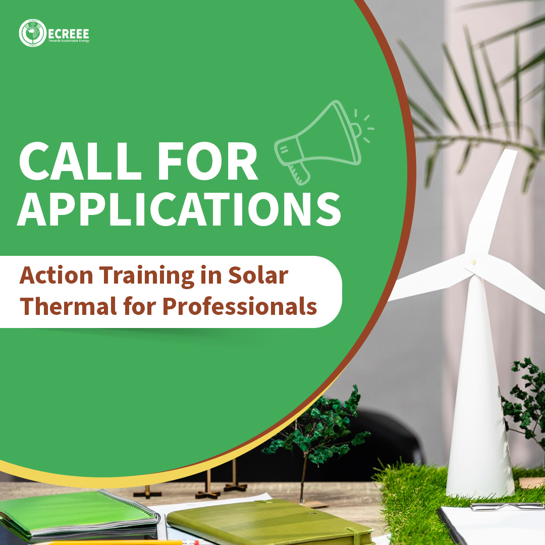 ECREEE invites you to join its Solar Thermal Training in Cabo Verde. It is an opportunity to engage in fruitful discussions with experts and boost your career in the energy sector. More: bit.ly/3WDmL0D #SolarTraining #RenewableEnergy #ECREEE #Praia #GreenEnergy