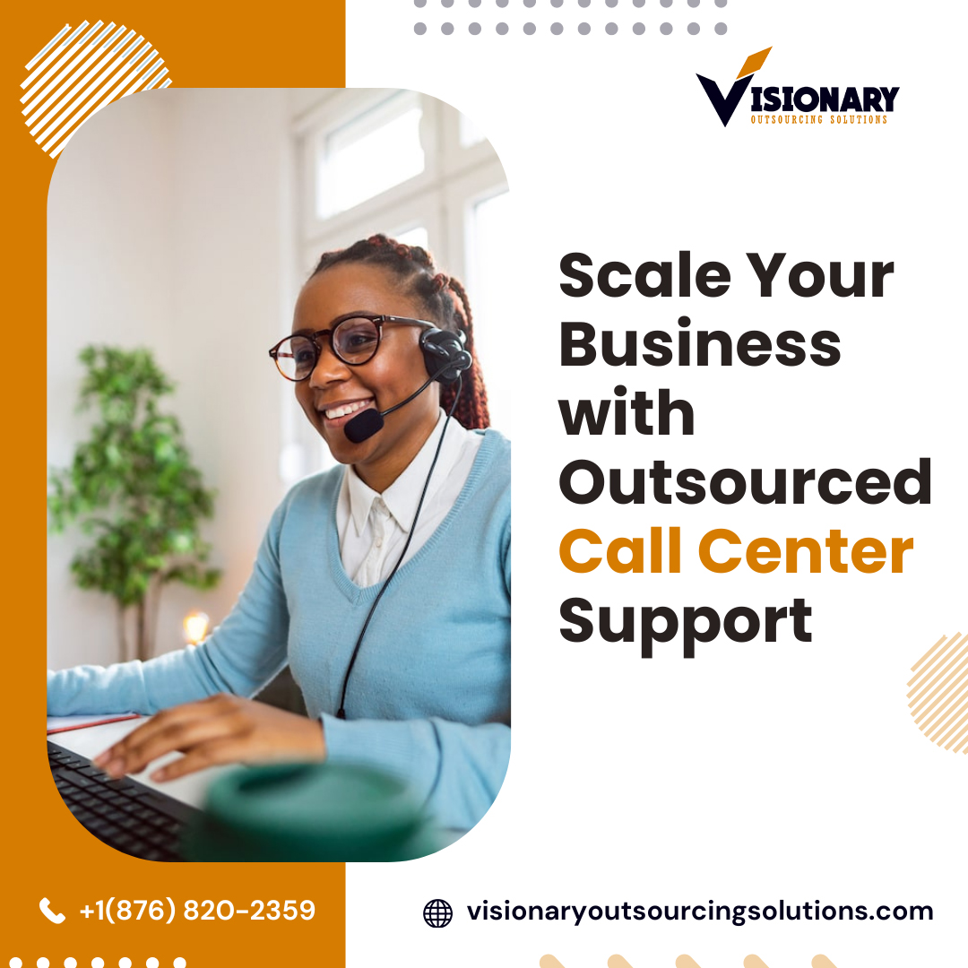 Unlock growth potential! Elevate customer experience, streamline operations, and scale your business with outsourced call center support.

#Outsourcing #BusinessGrowth #UnleashPotential #BusinessSuccess #Innovation #Visionary