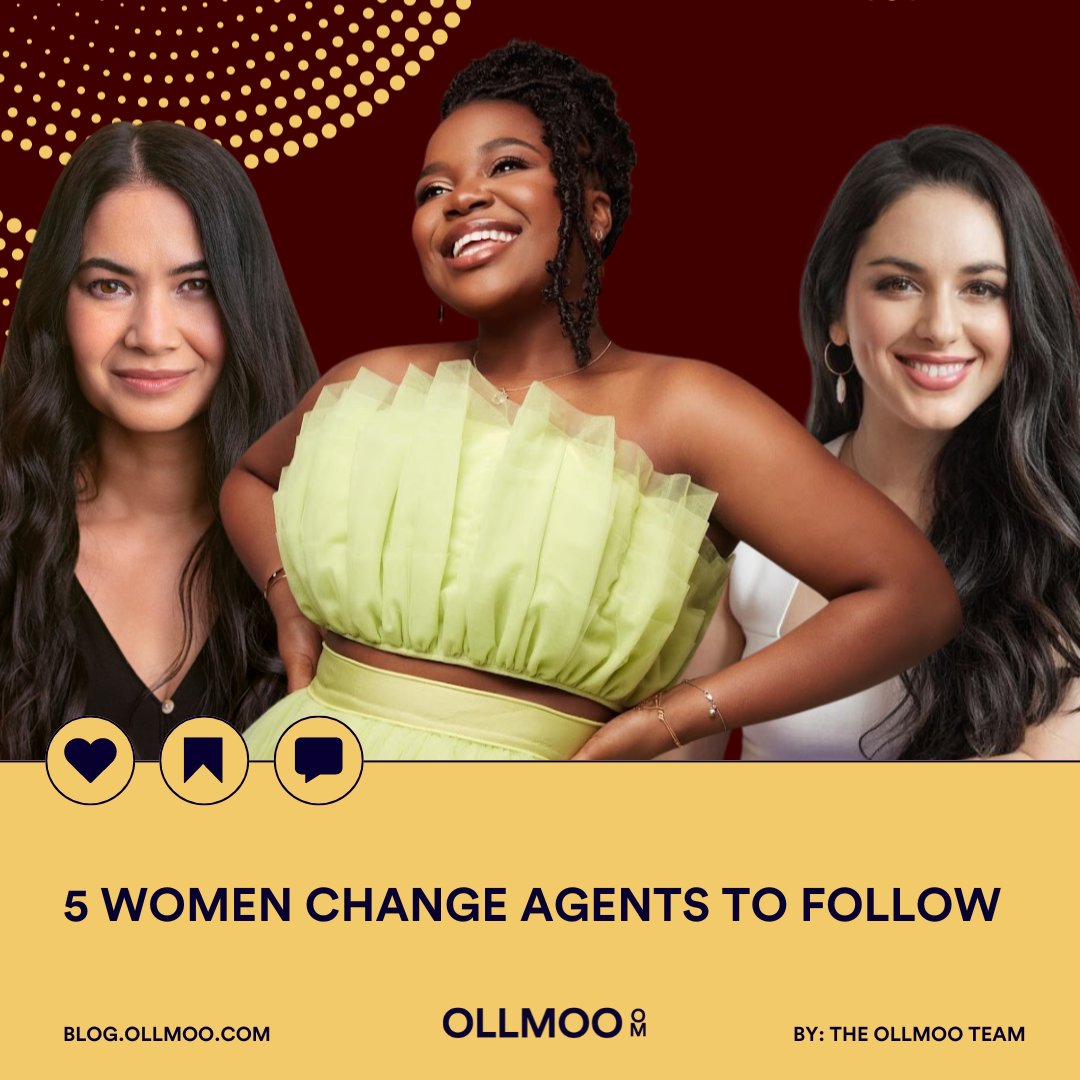 Women’s contributions are essential for creating a better world for current and future generations. We’ve shared 5 women change agents that continue to blaze trails for the next generation of women leaders.

👩‍💻 Read More: lnkd.in/d5v_ve36 or visit blog.ollmoo.com