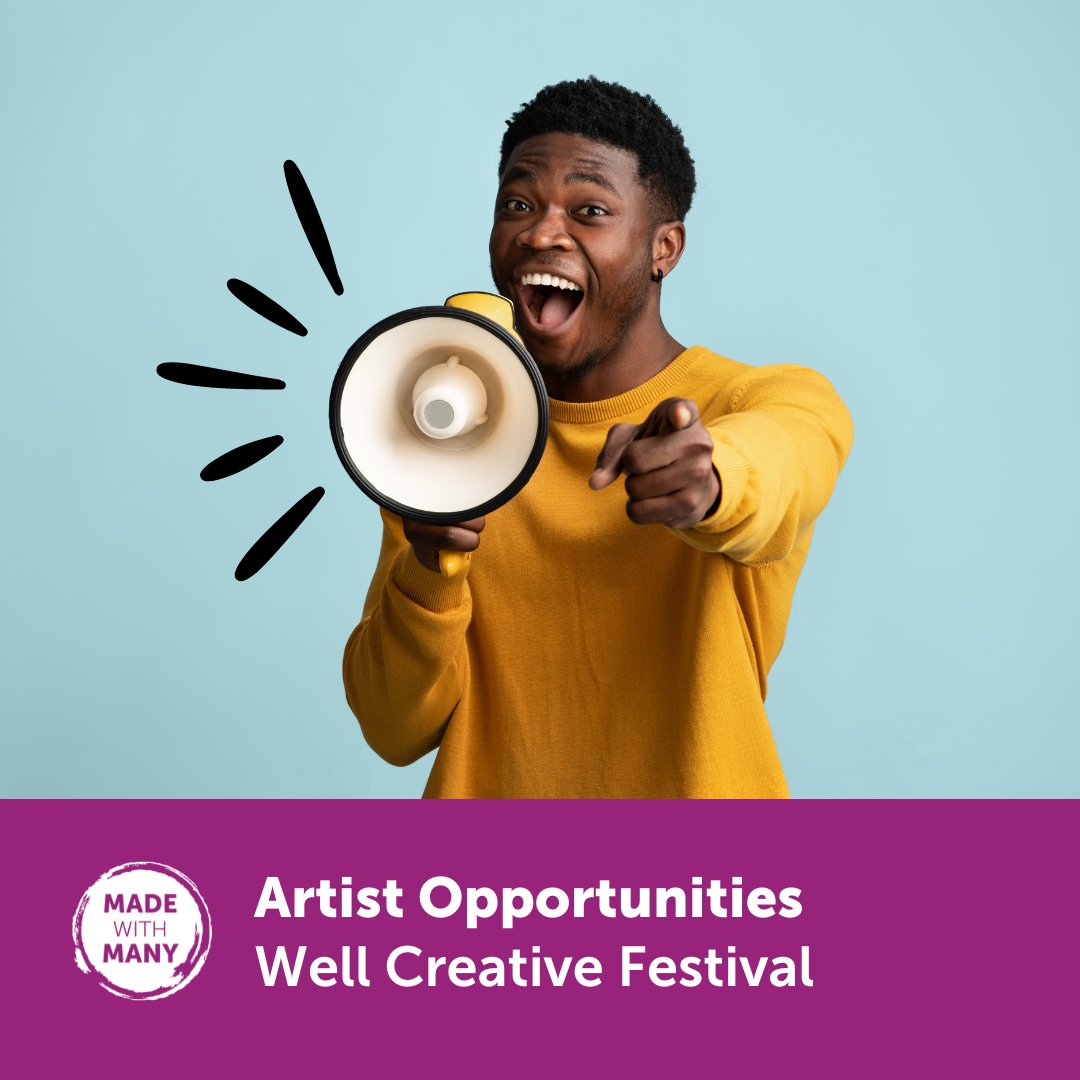 Canvas (the Wellingborough Youth Forum) are seeking artists and performers for a new multi-arts festival led by young people and designed for everyone. Apply by 9am on 24th June 2024. Find out more at madewithmany.org/well-creative-…