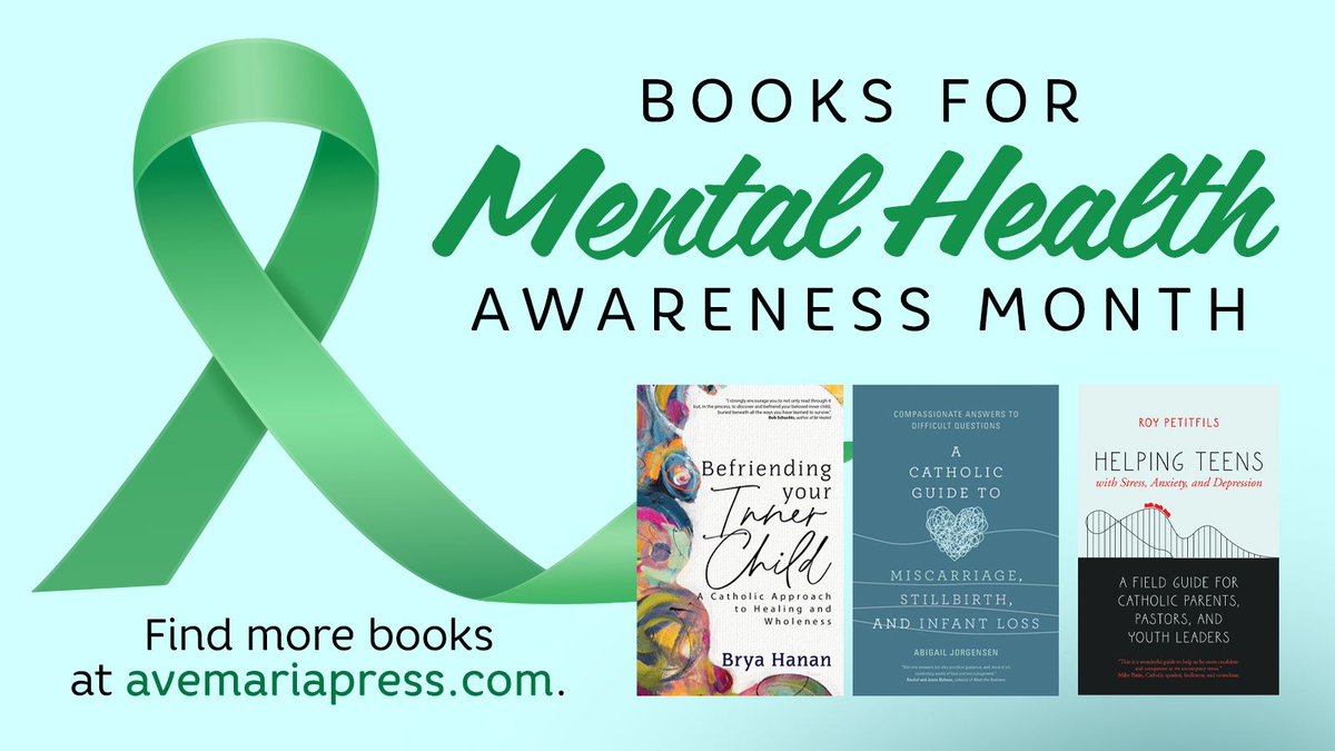 This #MentalHealthAwarenessMonth, know that the Lord desires your complete healing to enter into an abundant life with him. 25% OFF with code HEALING2024. Discover more of our recommended books and resources for healing: buff.ly/4b6TIHc