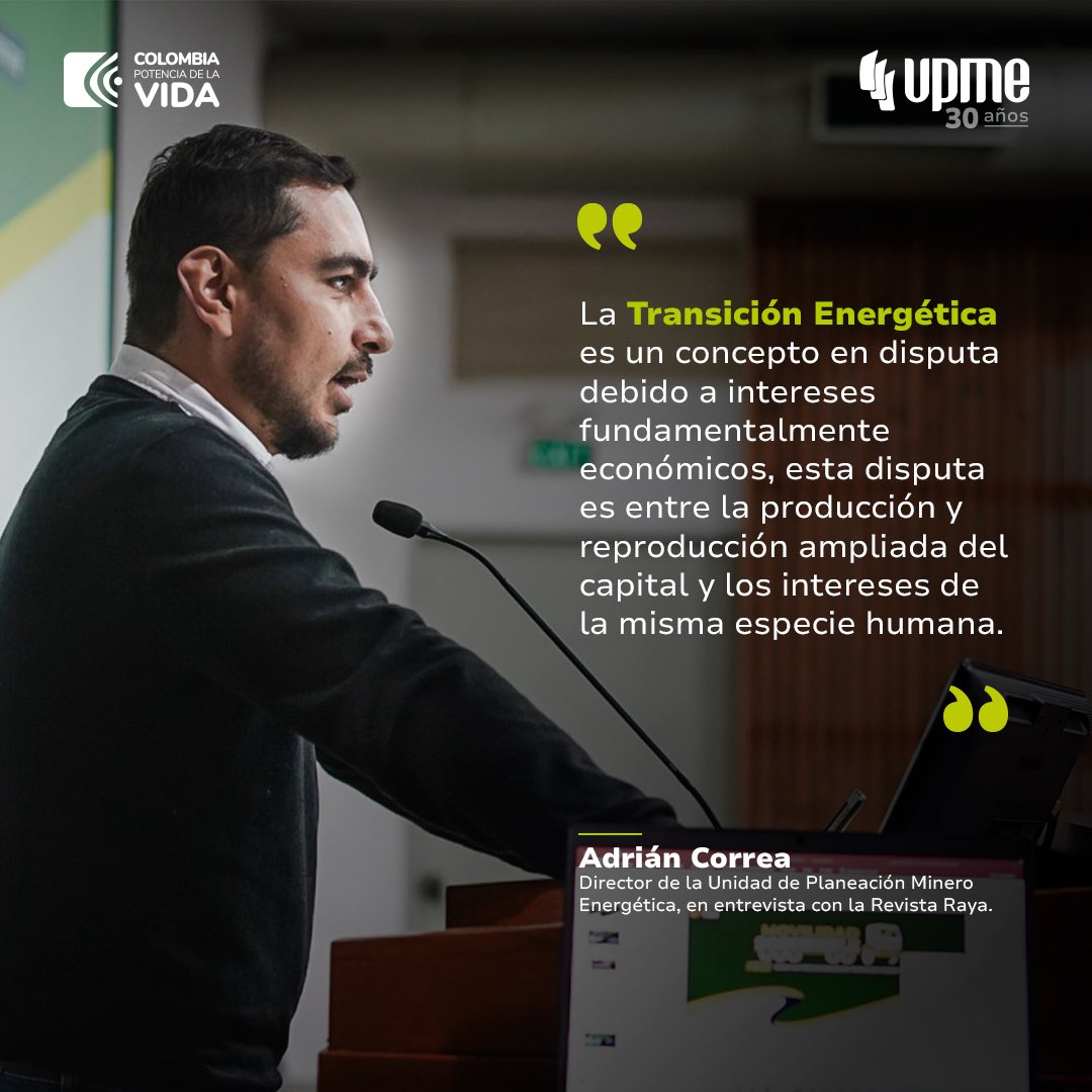 Además de ser un concepto en desarrollo, la Transición Energética es un campo de intensa disputa✊🏽. Por eso, desde el Gobierno del Cambio estamos comprometidos para garantizar una evolución democrática, en donde sea esencial la participación activa de las comunidades para